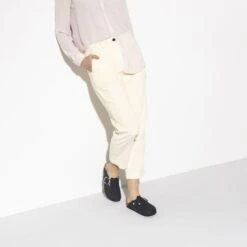 Birkenstock Boston Big Buckle Nubuck Leather Black -Birkenstock Sales Store 1016995 f look f