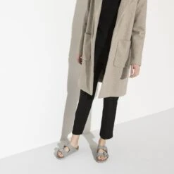 Birkenstock Arizona Big Buckle Nubuck Leather -Birkenstock Sales Store 1021242 f look f